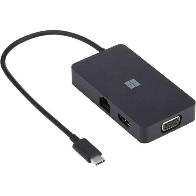 マイクロソフト USB-C トラベル ハブ SWV-00006 : ドッキング