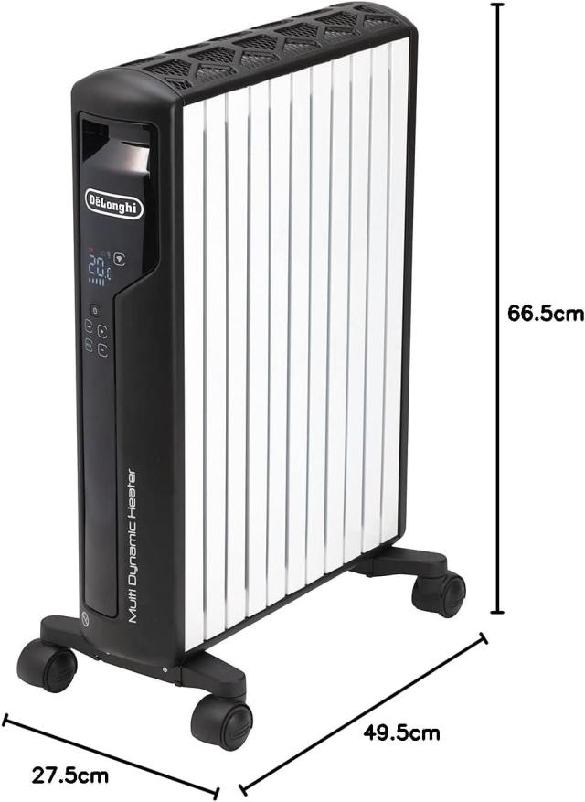 デロンギ マルチダイナミックヒーター ゼロ風暖房 Wi-Fiモデル