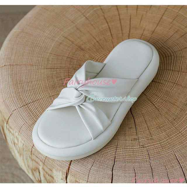 サンダル ミュール シューズ レディース 春夏 サボサンダル 厚底靴ミュールサンダル 美脚 履きやすい 痛くない 靴 ビーチミュールシューの通販は