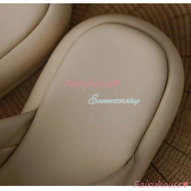 サンダル ミュール シューズ レディース 春夏 サボサンダル 厚底靴ミュールサンダル 美脚 履きやすい 痛くない 靴 ビーチミュールシューの通販は