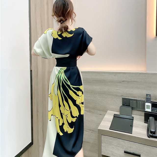 キャバ ドレス ミモレ丈 膝下 ワンピース レディース セクシー キャバ ドレス ミモレ丈 膝下 ワンピース レディース セクシー