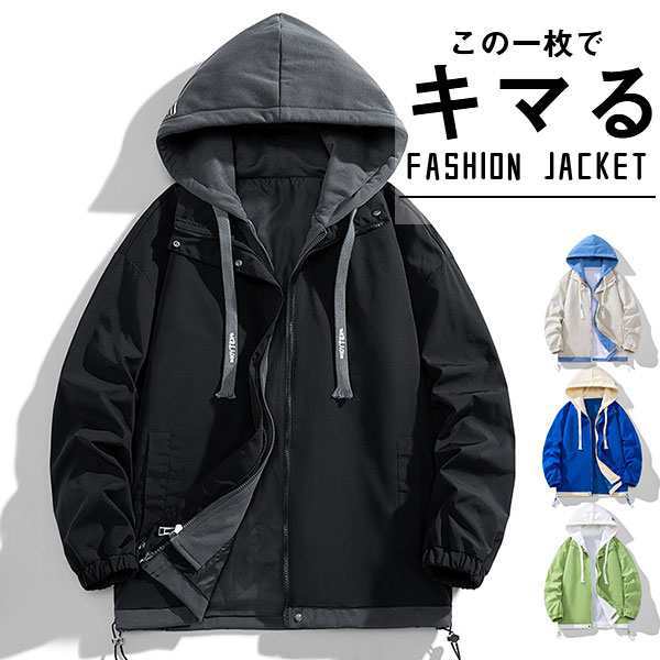 メンズ ミリタリージャケット カジュアルジャケット ジャンパー アウター 軽量 ブルゾン 無地 40代 50代 60代 春新作 お兄系 スポーツの通販は 7,080円