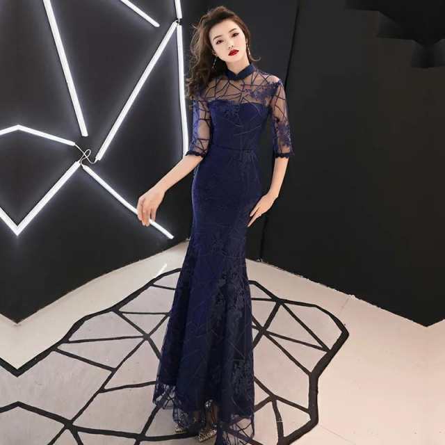 韓国パーティードレス ワンピース ドレス 可愛い 総柄 花柄 マオカラー 春 夏 秋 ロング丈 五分袖 オルチャン きれいめ 上品 お呼ばの通販は 韓国パーティードレス ワンピース ドレス 可愛い 総柄 花柄 マオカラー 春 夏 秋 ロング丈 五分袖 オルチャン きれいめ 上品 お呼ばの通販は