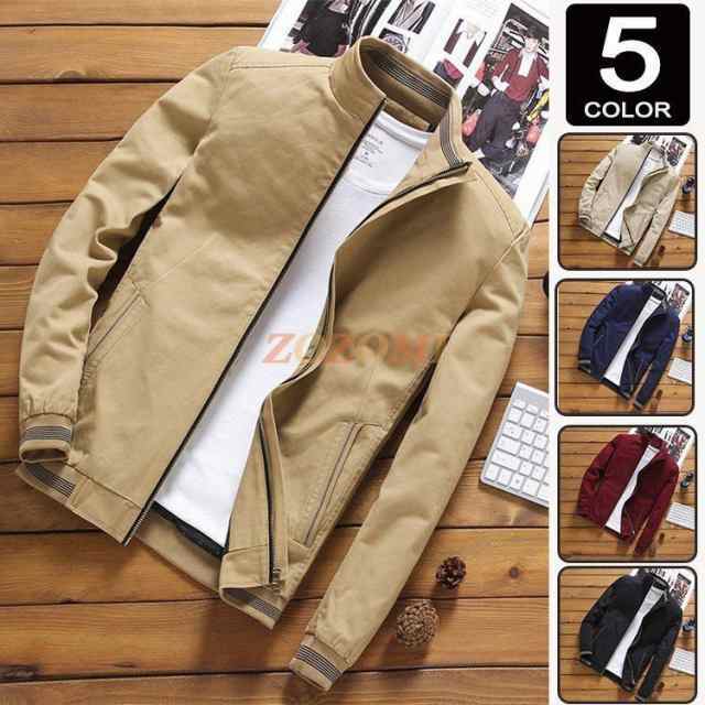 ジャケット メンズ ブルゾン アウター ジャンパー 春服 40代 50代 ファッション メンズアウター 大きいサイズの通販は 5,275円