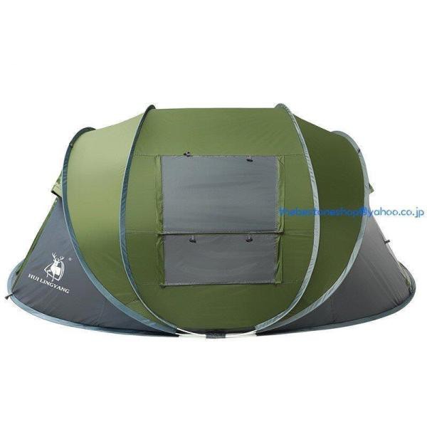 ポップアップテント アウトドア 投げるだけで簡単設置 ドーム型 ワンタッチテント 軽量 丈夫 広い ビッグテント サンシェード 日除け 日の通販は