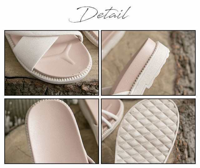 サンダル ぺたんこ ミュール 厚底 夏新作 レディース しゃれ 大きいサイズ 美脚 靴 シューズ パンプス パーティー デート 履きやすの通販は