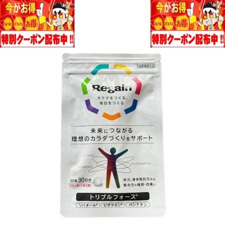 リゲイン トリプルフォース 60錠 リゲイントリプルフォース60錠br/3袋