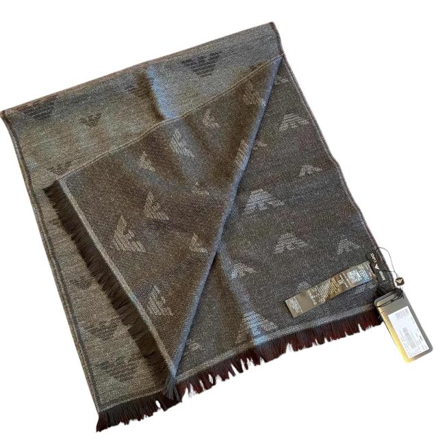 EMPORIO ARMANI エンポリオアルマーニ マフラー ストール ARMANI 625056 9A361 店頭展示品 グレー系 感謝セールの通販は EMPORIO ARMANI エンポリオアルマーニ マフラー ストール ARMANI 625056 9A361 店頭展示品 グレー系 感謝セールの通販は