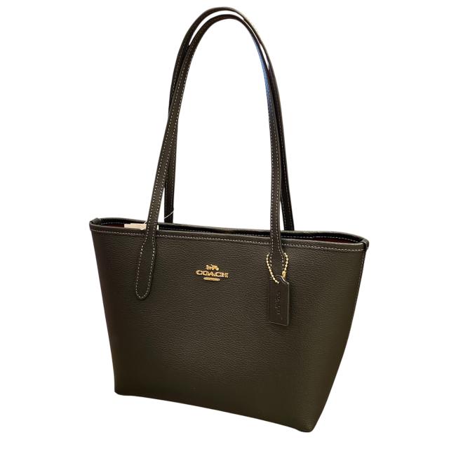 COACH コーチ バッグ トートバッグ CT859 レディース スモール アウトレット ブラック 店頭展示品