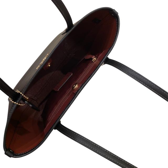 COACH コーチ バッグ トートバッグ CT859 レディース スモール アウトレット ブラック 店頭展示品_5