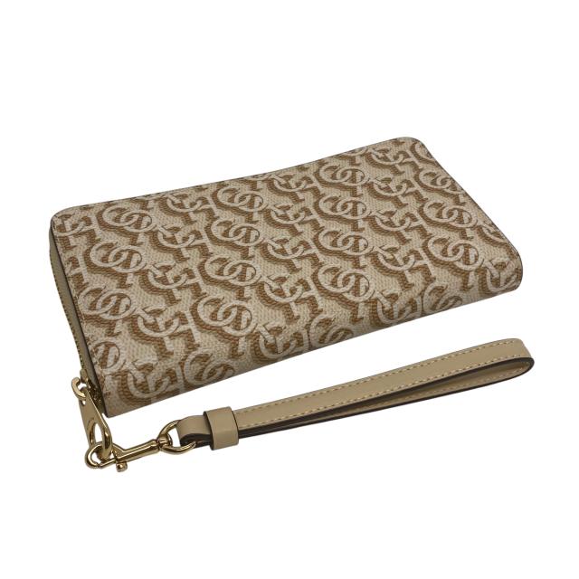 コーチ COACH 長財布 レディース アウトレット CF521 ロング ジップ アラウンド ウォレット シグネチャー モノグラム 店頭展示品