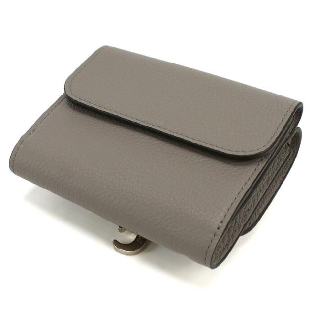 クロエ CHLOE 三つ折り財布 小銭入付き アルファベット レディース ブランド CHC21WP945F57　053 CASHMERE GREY グレー系_3