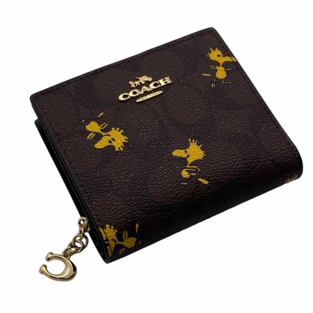 COACH X PEANUTS】スナップ ウォレット・ライナ - メルカリ
