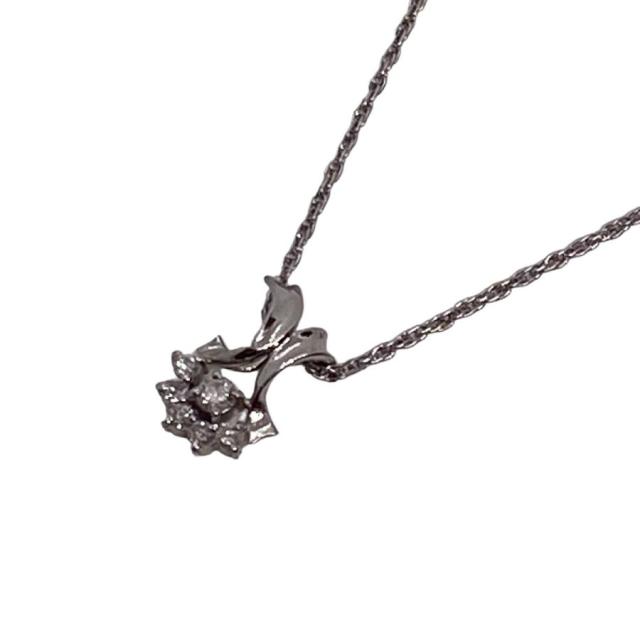 PT900 PT850 ダイヤモンド ネックレス ペンダント 0.30ct Uesd シンプル 総重量 約5.4g おすすめ