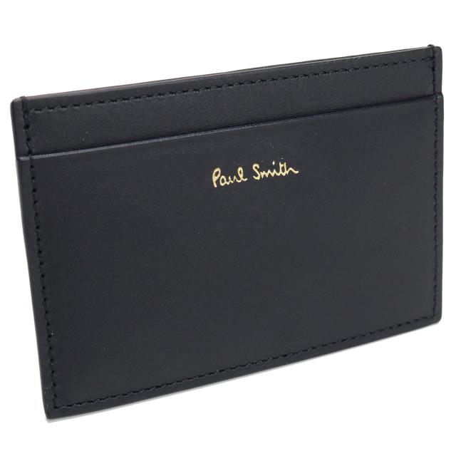 ポールスミス Paul Smith カードケース ブランドカードケースM1A4768　BMULTI　79BLACK ブラック プレゼント 父の日 敬老の日