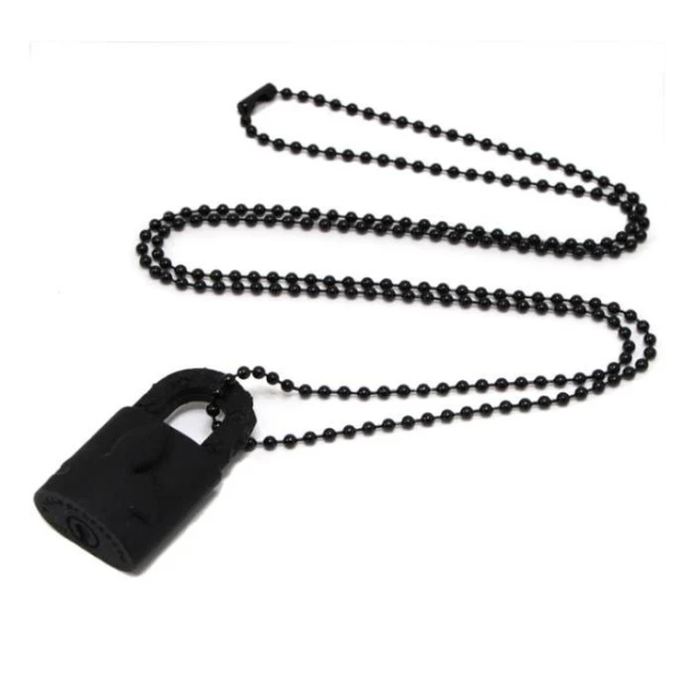 クロムハーツ CHROME HEARTS パドロック シリコンネックレス 【公式通販】