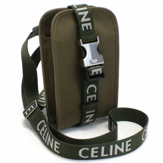 セリーヌ CELINE Ｐｈｏｎｅケース スマホショルダー ブランド 10J21 2DVO 15KK KHAKI カーキ