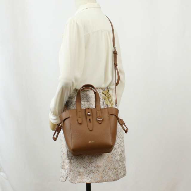 フルラ FURLA FURLA NET ハンドバッグ　ブランド BASRFUA　HSF000　03B00 COGNAC ブラウン系