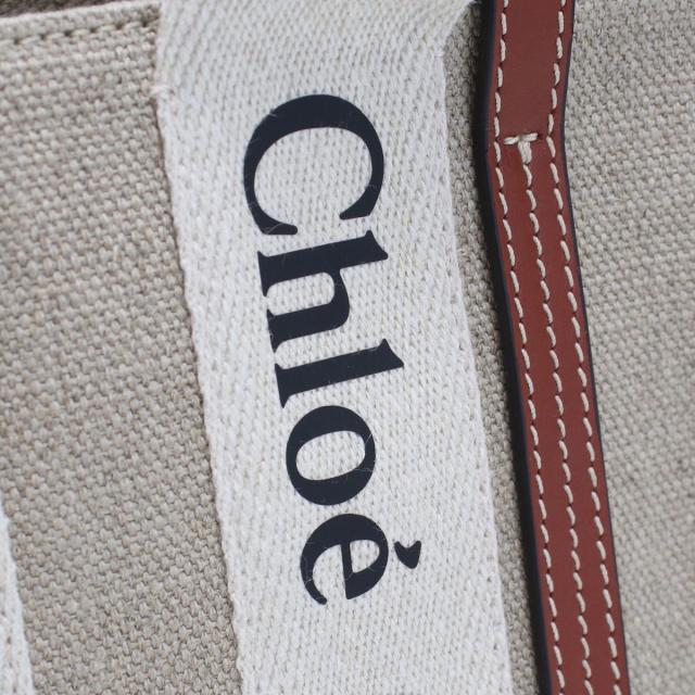 Chloe クロエ CHC22AP237I26 トートバッグ WHITE-BROWN ホワイト系 レディース_6