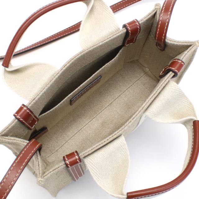 Chloe クロエ CHC22AP237I26 トートバッグ WHITE-BROWN ホワイト系 レディース_7