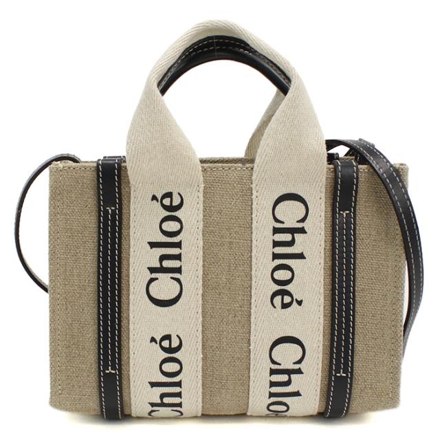 Chloe クロエ CHC22AP237I26 トートバッグ WHITE-BLUE ベージュ系 レディース　新品_2
