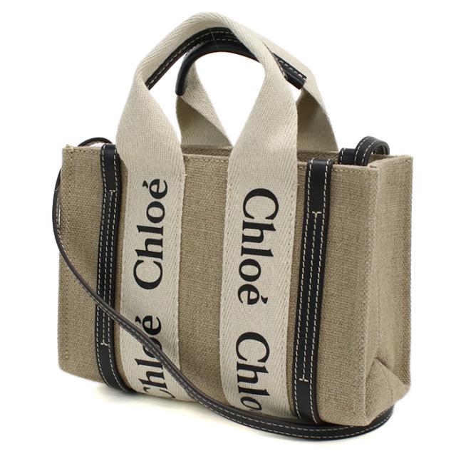 Chloe クロエ CHC22AP237I26 トートバッグ WHITE-BLUE ベージュ系 レディース　新品_3