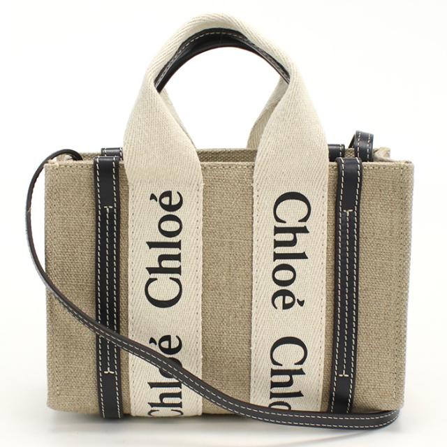 Chloe クロエ CHC22AP237I26 トートバッグ WHITE-BLUE ベージュ系 レディース　新品_5