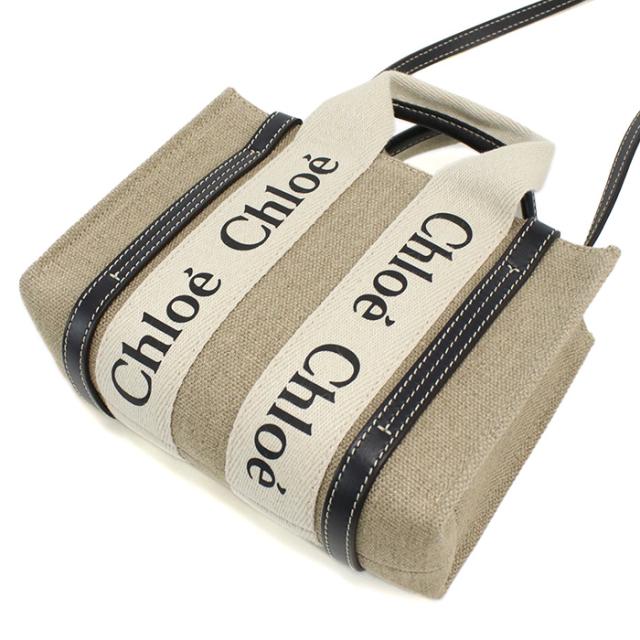 Chloe クロエ CHC22AP237I26 トートバッグ WHITE-BLUE ベージュ系 レディース　新品_8