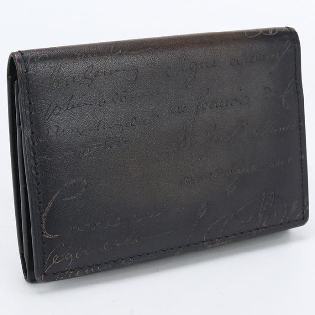 Berluti ベルルッティ スクリットレザー カードホルダー 名刺入れ