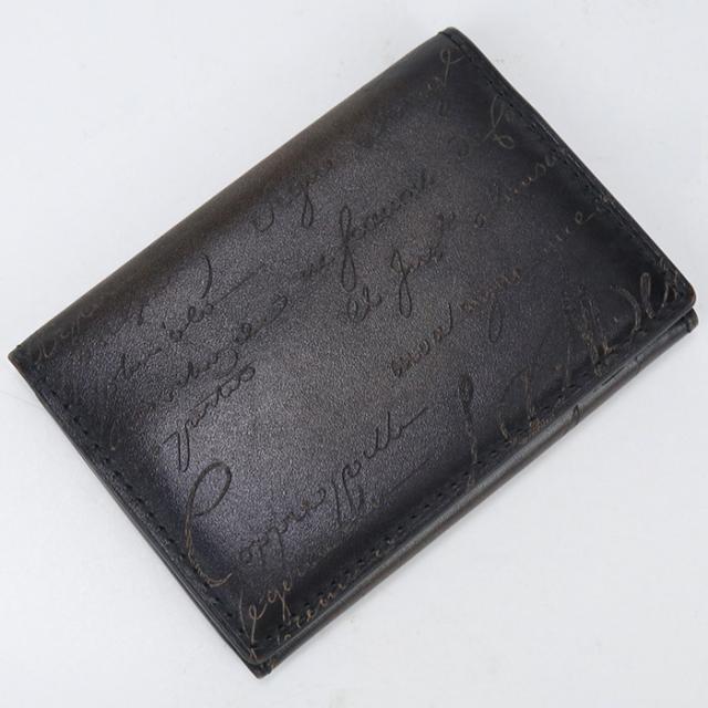 Berluti ベルルッティ スクリットレザー カードホルダー 名刺入れ