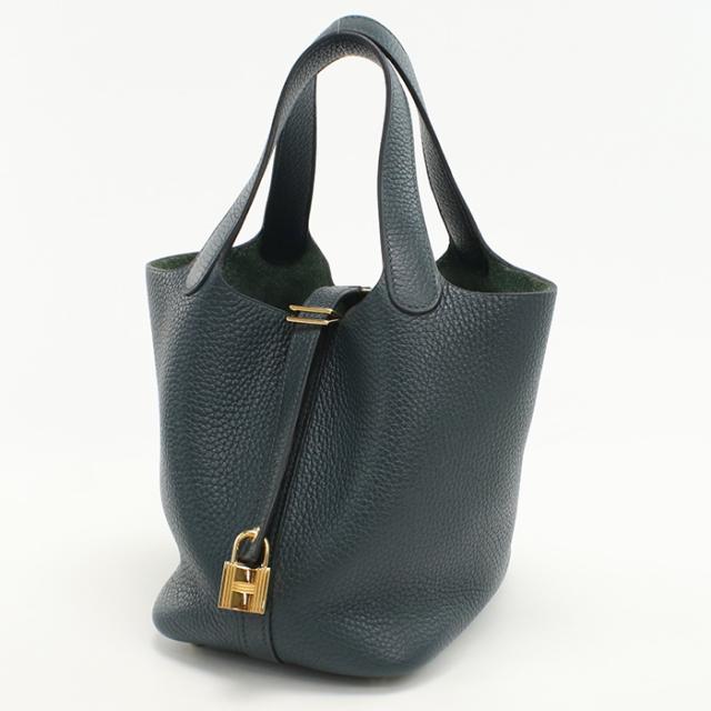 【中古】HERMES エルメス ピコタンロックPM ハンドバッグ トリヨンクレマンス レディース Aランク