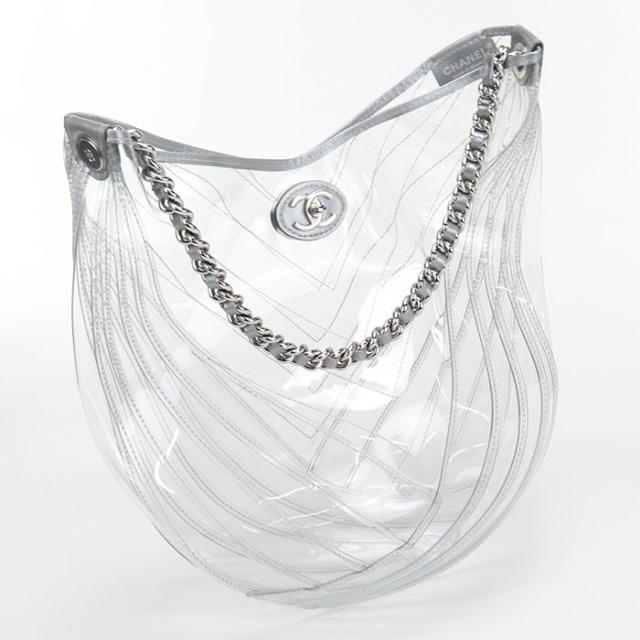 【中古】CHANEL シャネル ショルダーバッグ ビニール 25616877 レディース　Aランク