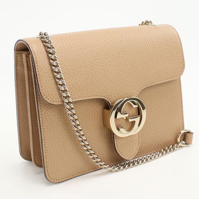 【中古】GUCCI グッチ チェーン インターロッキングG 510304 ショルダーバッグ レザー レディース　Aランク_3