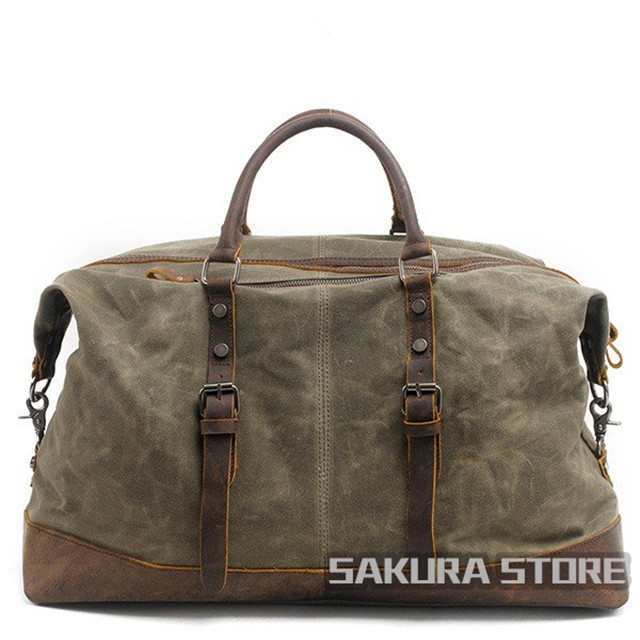 超目玉 ボストンバッグ 2way 旅行バッグ メンズ 防水 帆布 キャンバス 革 大容量 丈夫 ショルダー付き 14インチPC 旅行 出張の通販は