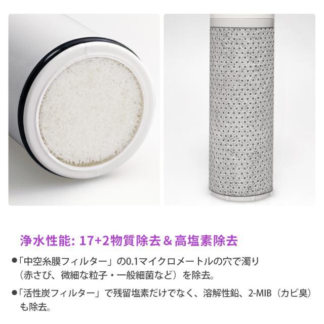 Cleansui HSC17023 浄水器カートリッジ 3本入 スパウトイン