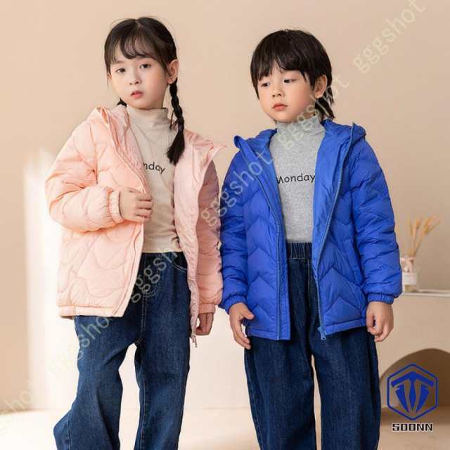 ダウンジャケット キッズ 子供服 アウター 中綿ジャケット 男の子