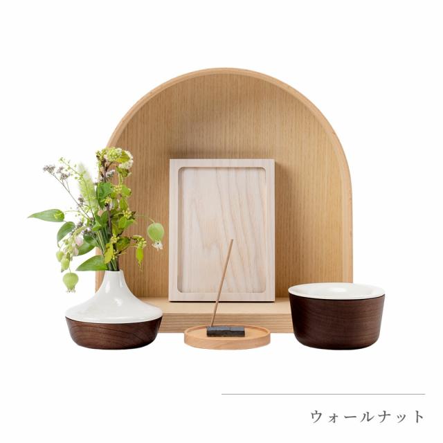 仏具セット なごみ工房】ミニ仏壇 仏具 セット 「MEGURI S・ナチュラル系仏具
