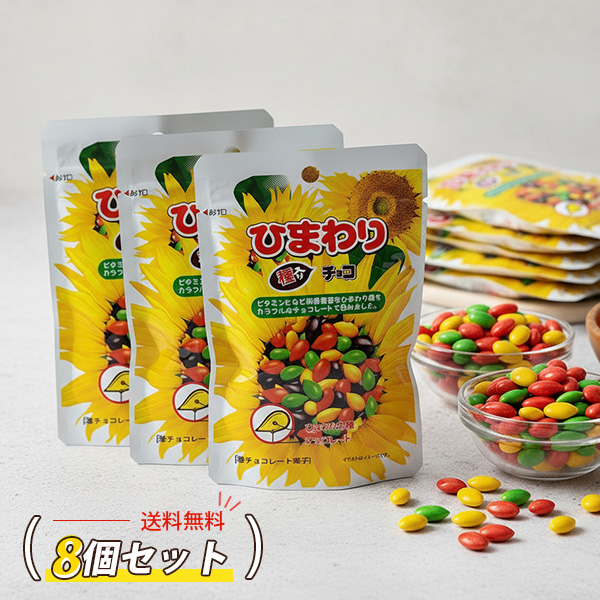 ネコポス[ヘテ] ひまわり種チョコ / 40g×8個SET チョコレット 韓国お