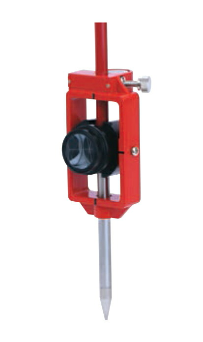 神山製作所 Ｋ式ピンポールプリズム ２型スライド式セット 【測量 光波 測距 測角 1インチプリズム】の通販は 29,738円