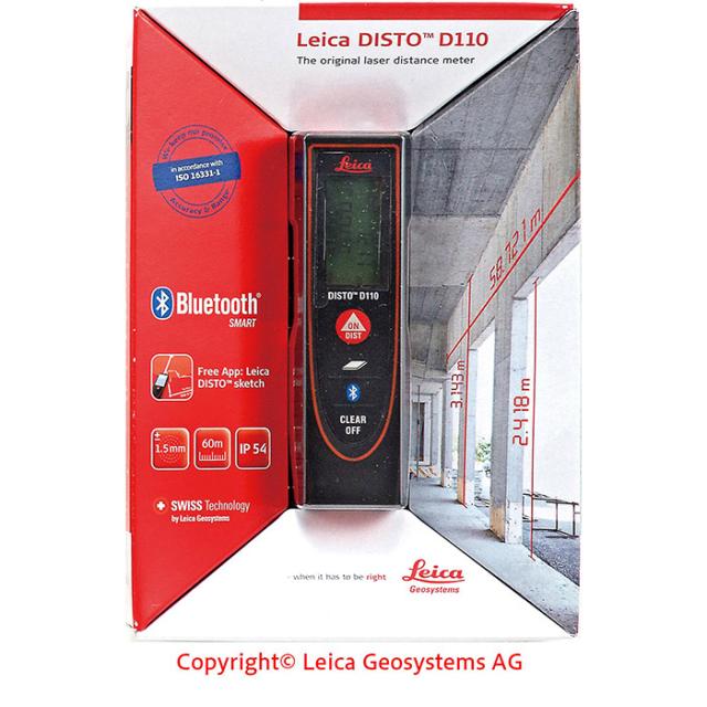 LEICA - Leica DISTO D110 距離計 Leica DISTO D110 - 200 ft range - Speed, Accuracy