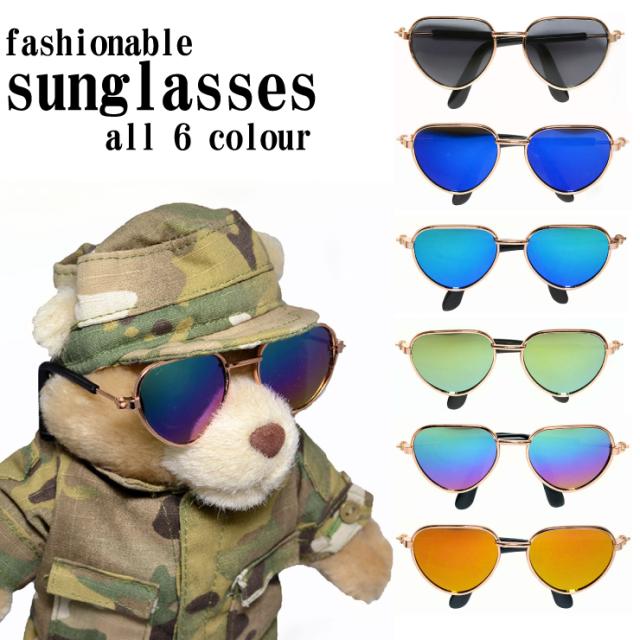 メール便対応】サングラス p-glass-003 眼鏡 ハンドメイド 人形