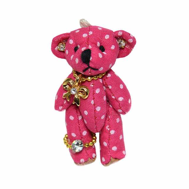 メール便対応】ベアチャーム p-bear-2 テディベア チャーム