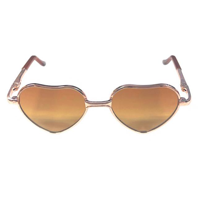 メール便対応】サングラス ハート p-glass-010 眼鏡 ハンドメイド 人形