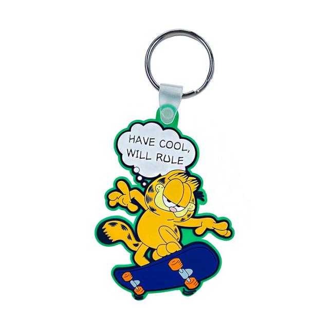 メール便対応】ガーフィールド ラバーキーリング アメリカン