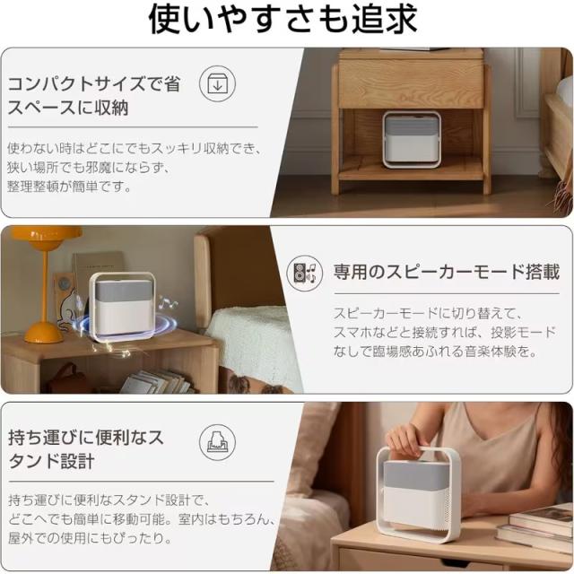 プロジェクター 家庭用 天井投影対応 1500ANSI projector 4K HDR10+