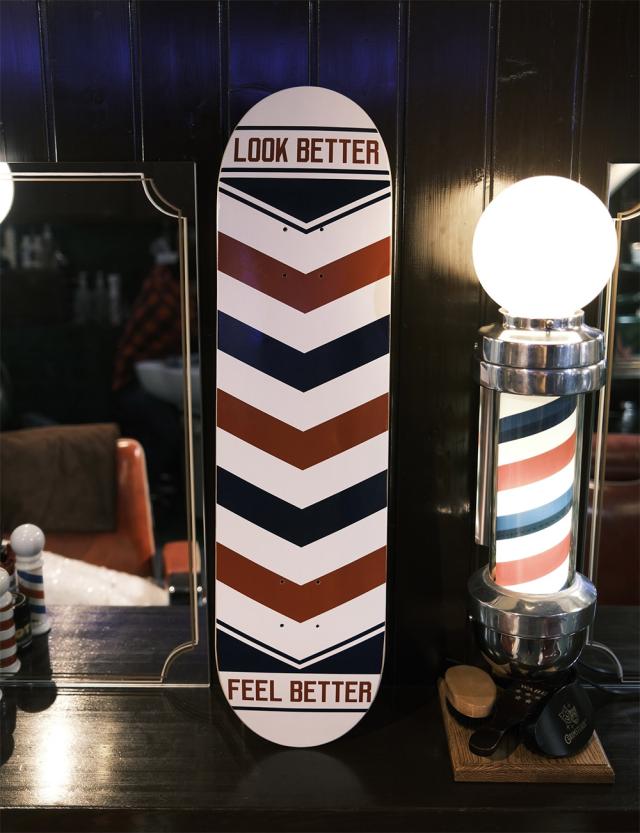 送料無料！MARVY LOOK BETTER FEEL BETTER SKATE DECK 8.25inch スケートボードデッキ 8.25inch MARVY JAPAN ウィリアムマービー公認 The Skatebord Deck スケートボード スケボー