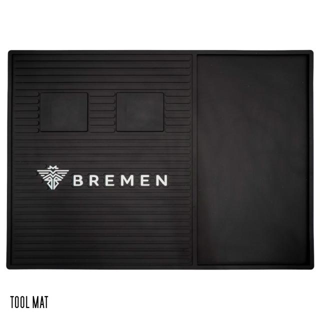 BREMEN ブレーメン コンプリートセット（メタルクリッパー + スタイリングコーム + ネックブラシ + ツールバンド + ツールマット + クリッパースタンド）お得 お徳 プロ用 業務用 美容室 理容室 床屋 バーバー サロン 美容専売 サロン専売