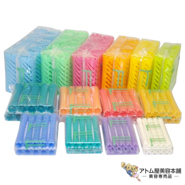 エバーメイト ニューエバー F型 ウィンディ ロッドセット 140本（全14種×10本入）パーマロッド スタンダードロッド 人気 ロングセラー お買い得 お得なセット ロットセット お徳 パーマ用ロッド スティック 理髪店 理容室 美容室 サロン バーバー 美容専売 サロン専売の通販は