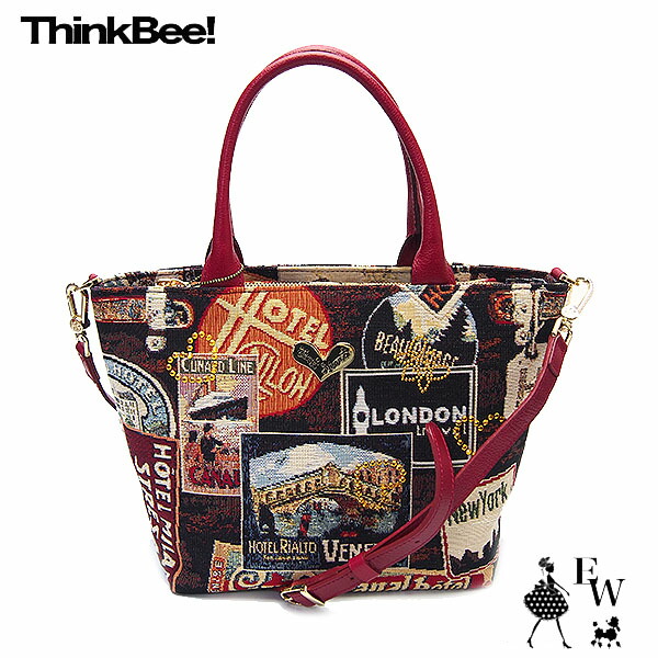 シンクビー バッグ ショルダーバッグ ミニトートバッグ 2WAY Think Bee ノエル A004161 エクセルワールド 母の日 レディース ブランド プレゼントにも mk
