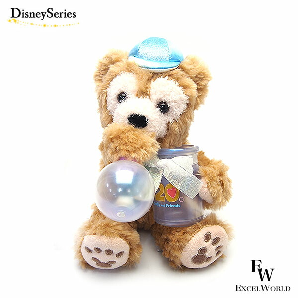 ダッフィー ぬいぐるみ ダッフィー＆フレンズ 20周年 シャボン玉を持ったダッフィー  カラフルハピネス ディズニーリゾート限定 ダッフィーグッズ 誕生日 ギフト プレゼントにも